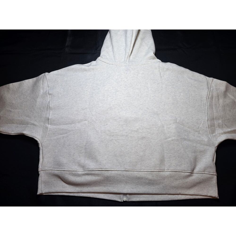 Wild Fable Full Zip Sweatshirt Jacket Heather Gray Pockets - Picture 4 of 6